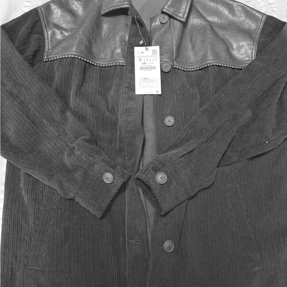 Zara Black button down